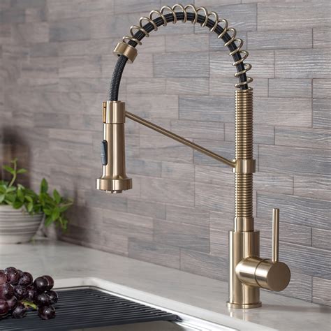 Kitchen pulldown faucet - These install on the wall so that the faucet hangs over the sink. Find Pull-down kitchen faucets at Lowe's today. Shop kitchen faucets and a variety of kitchen products online at Lowes.com.